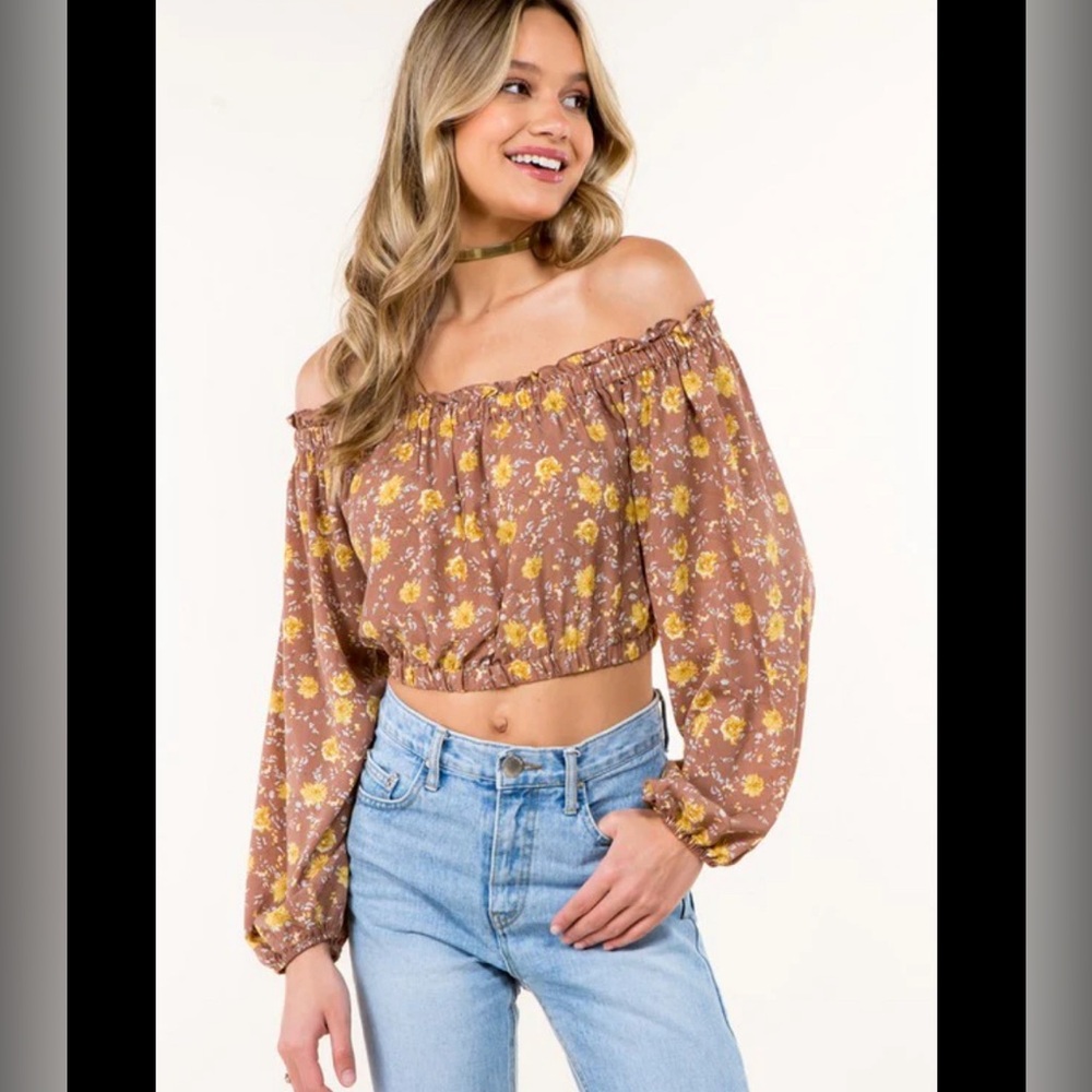 NWT Altard State floral crop!